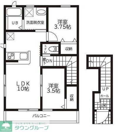 リーブルファイン岩槻東町の物件間取画像